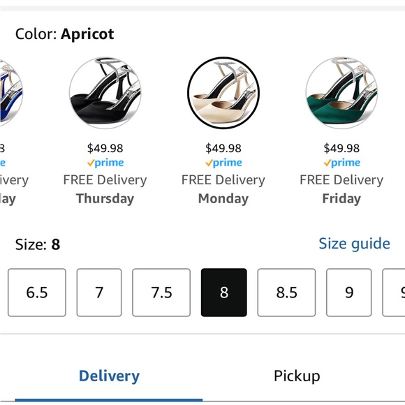 Coutgo Women Rhinestone Heels Kitten High Satin Pumps Pointed Toe Sparkly Sexy - Picture 2 of 9